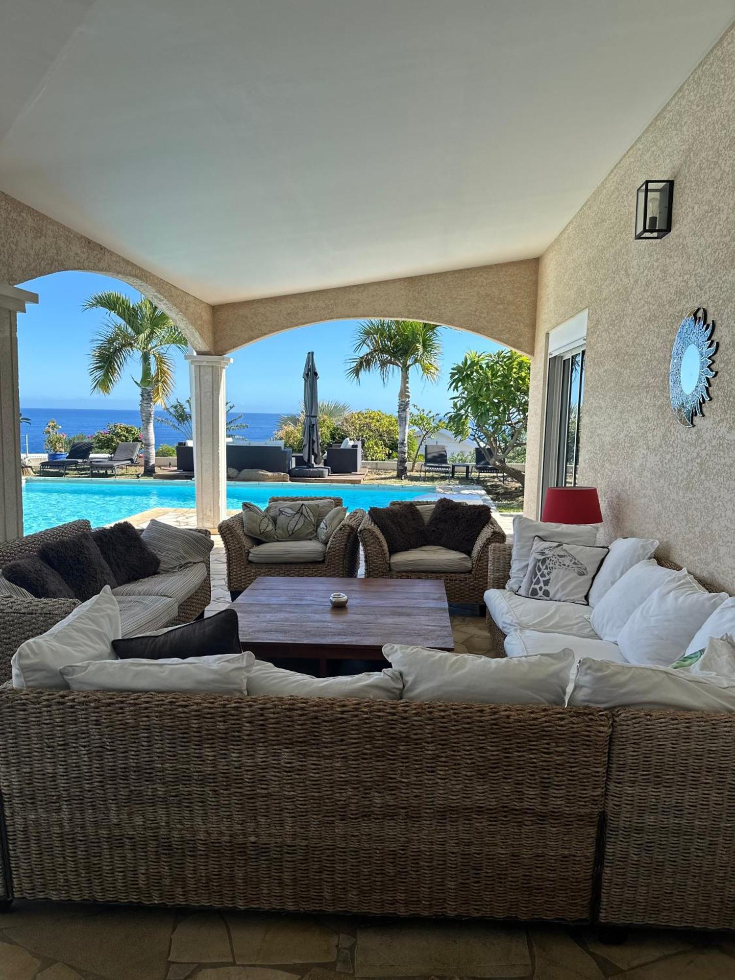 Villa Pointe Des Chateaux Vue Imprenable Saint-Leu Exterior foto